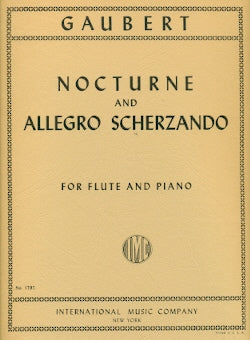 Nocturne and Allegro Scherzando (Flute and Piano)