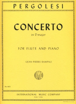 Concerto in D Major (Flute and Piano)