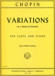 Variations on a Theme by Rossini (Flute and Piano)