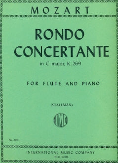 Rondo Concertante in C Major, K269 (Flute and Piano)