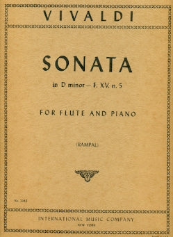 Sonata in D minor, RV49 (Flute and Piano)
