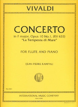 Concerto in F Major, RV433, "La Tempesta di Mare" (Flute and Piano)