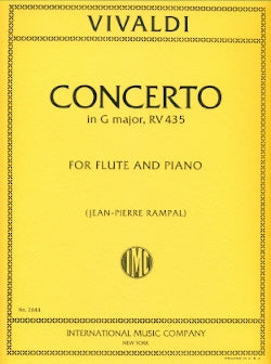 Concerto in G Major, RV435 (Flute and Piano)