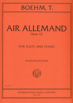Air Allemand, Op. 22 (Flute and Piano)