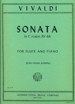 Sonata in C Major, RV48 (Flute and Piano)