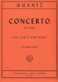 Concerto in E Minor (Flute and Piano)