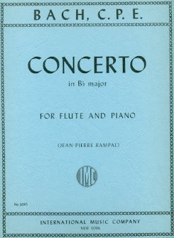 Concerto in B-flat Major (Flute and Piano)