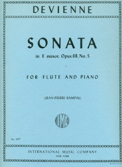 Sonata in E minor, Op. 68, No. 5 (Flute and Piano)