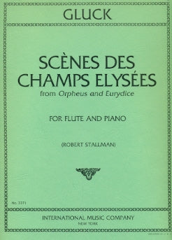 Scenes of the Champs Eylsees (from "Orpheus and Eurydice") (Flute and Piano)