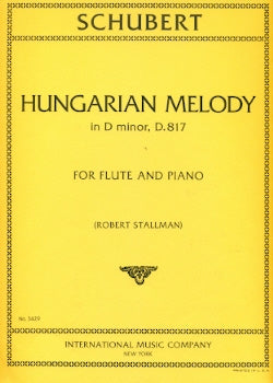Hungarian Melody in D Minor, D817 (Flute and Piano)
