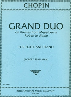 Grand Duo on Themes from Meyerbeer's "Robert le Diable" (Flute and Piano)