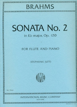 Sonata in E Flat Major, Op. 120, No. 2 (Flute and Piano)