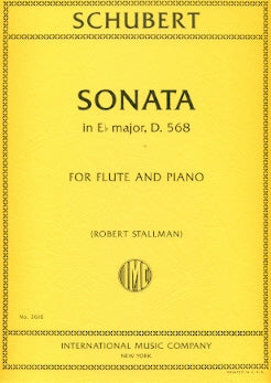 Sonata in E Flat Major, D568 (Flute and Piano)