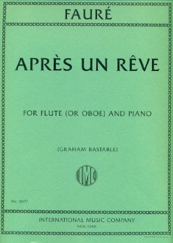 Après un Rêve, Op. 7, No. 1 (Flute and Piano)
