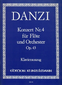 Flute Concerto No. 4 in D Op. 43 (Flute and Piano)