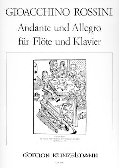 Andante and Allegro (Flute and Piano)