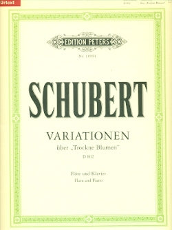 Introduction and Variations on “Trockne Blumen,” Op. Posth. 160, D 802 (Flute and Piano)