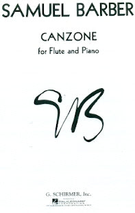 Canzone (Flute and Piano)