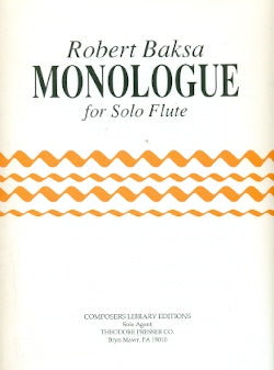 Monologue (Flute Alone)
