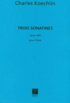 3 Sonatinas (Flute Alone)