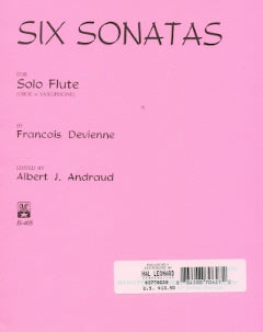 6 Sonatas (Flute Alone)
