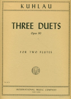 3 Duets Op. 80 (Two Flutes)
