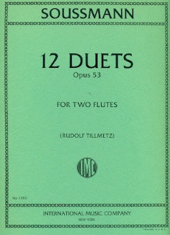 Twelve Duets (2 Flutes)