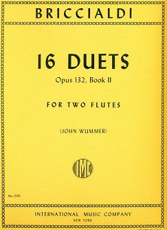 16 Duets,Op. 132 - Volume 2 (Two Flutes)