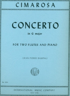 Concerto in G Major for 2 Flutes (Two Flutes and Piano)