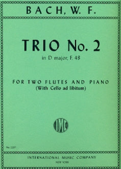 Trio No. 2 in D Major, F. 48 (Two Flutes)