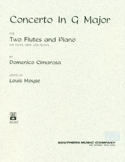 Concerto in G Major for 2 Flutes