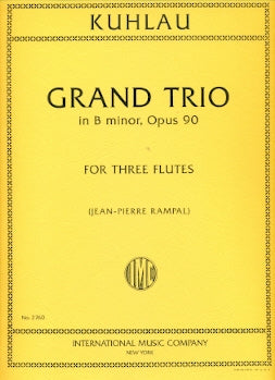 Grand Trio in B minor, Op. 90 (Three Flutes)