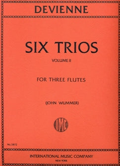 Six Trios, Volume 2 (Three Flutes)