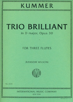 Trio Brillante in D Major, Op. 30 (Three Flutes)