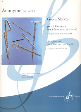 Greensleeves (4 Flutes)