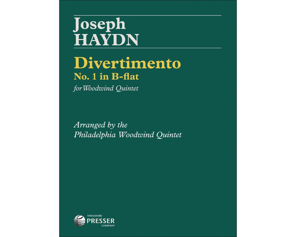 Divertimento - No. 1 In B-Flat No. 1 in B-flat (Woodwind Quintet)