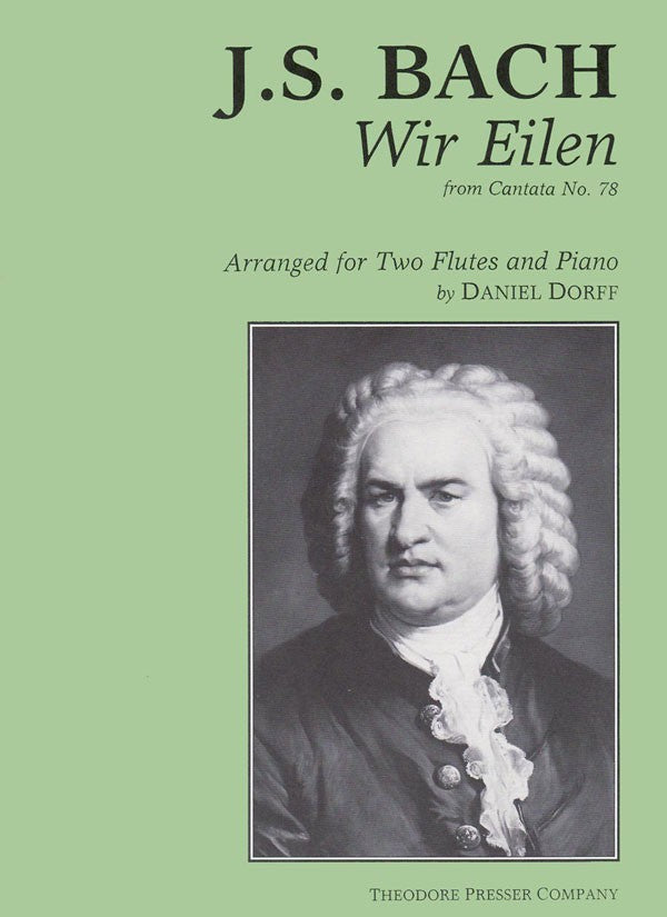 Wir Eilen, From Cantata No. 78 (Two Flutes)