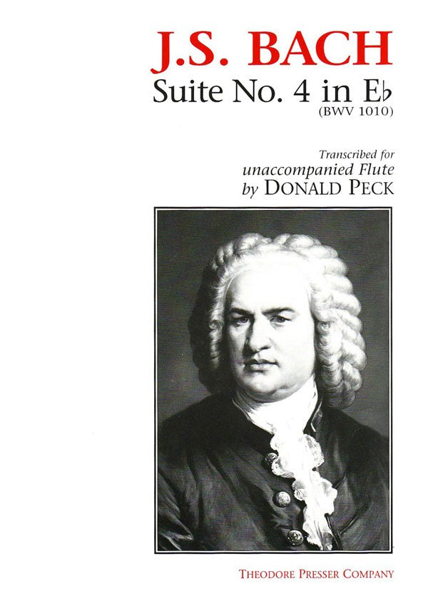 Suite No. 4 In Eb, BWV 1010 (Flute Alone)