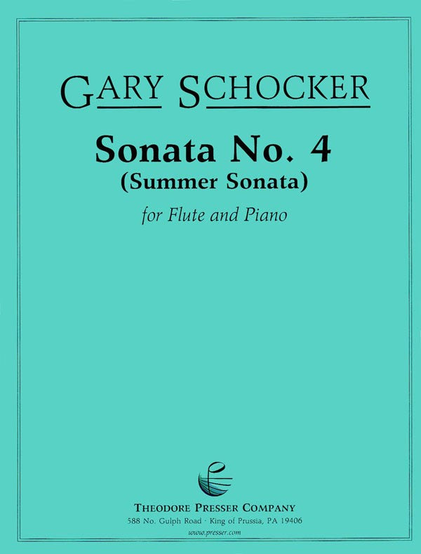 Sonata No. 4 (Flute and Piano)