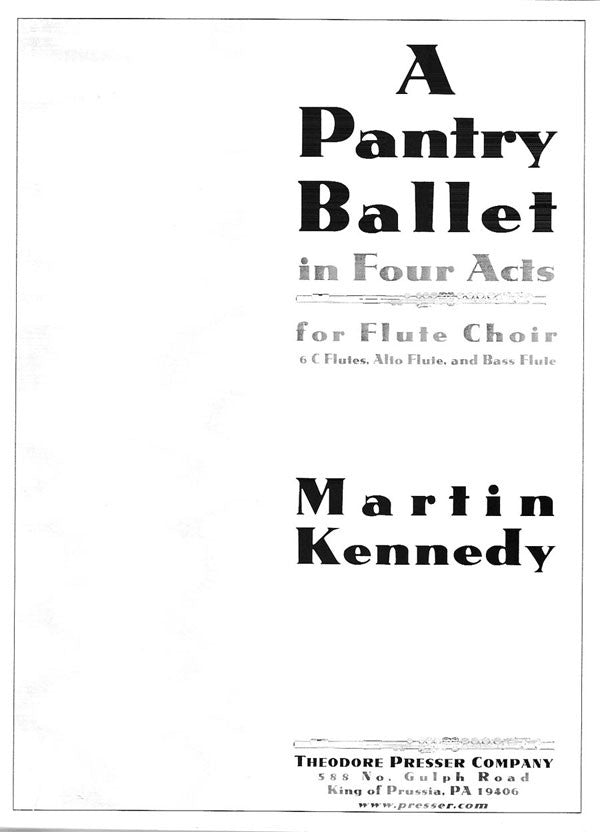 A Pantry Ballet (Flute Choir)