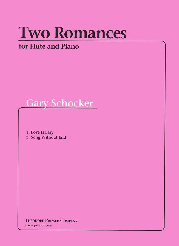 Two Romances (Flute and Piano)