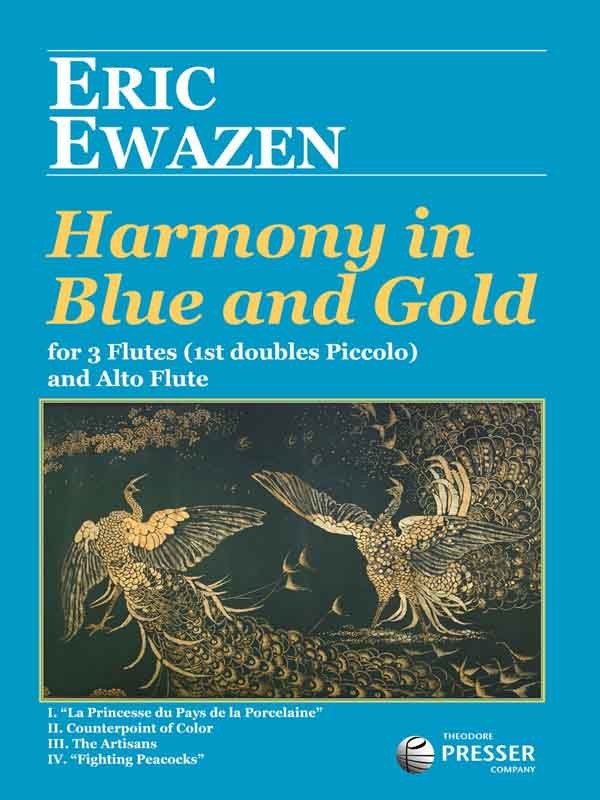Harmony In Blue and Gold (Four Flutes)