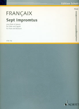 7 Impromptus for Flute and Bassoon