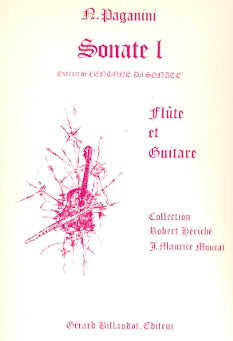Sonate No. 1 (Flute and Guitar)