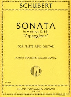 Sonata in A minor, “Arpeggione”, D 821 (Flute and Guitar)