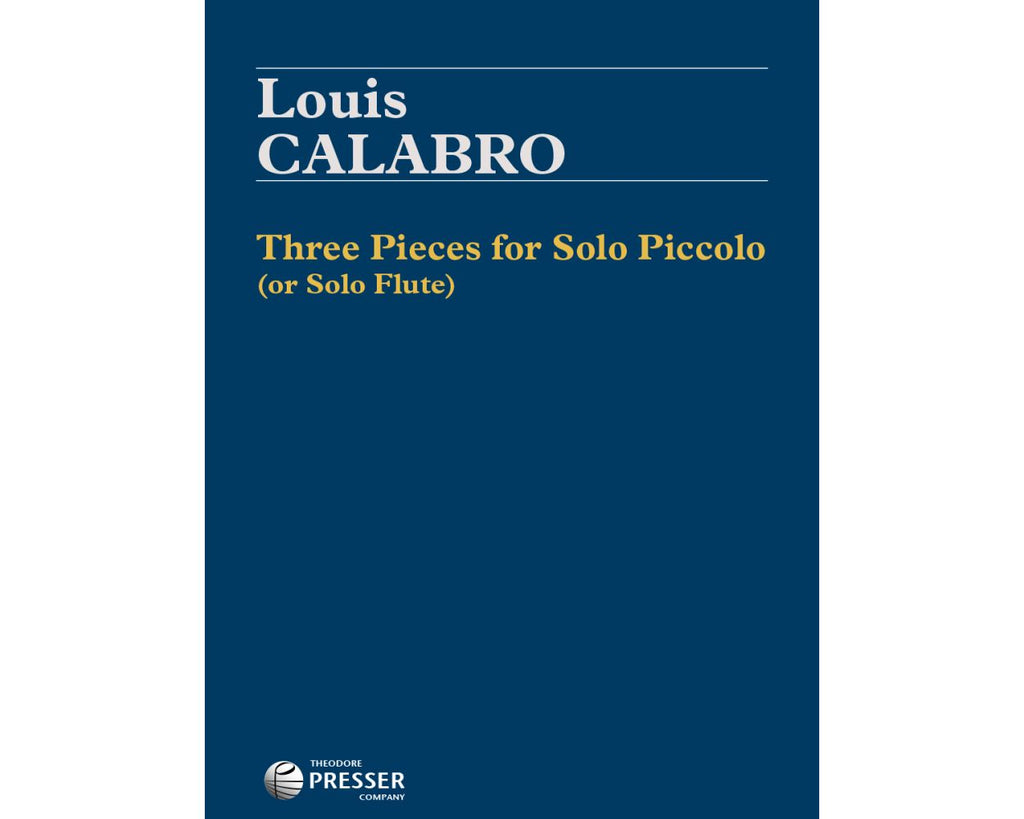 Three Pieces (Piccolo and Piano)