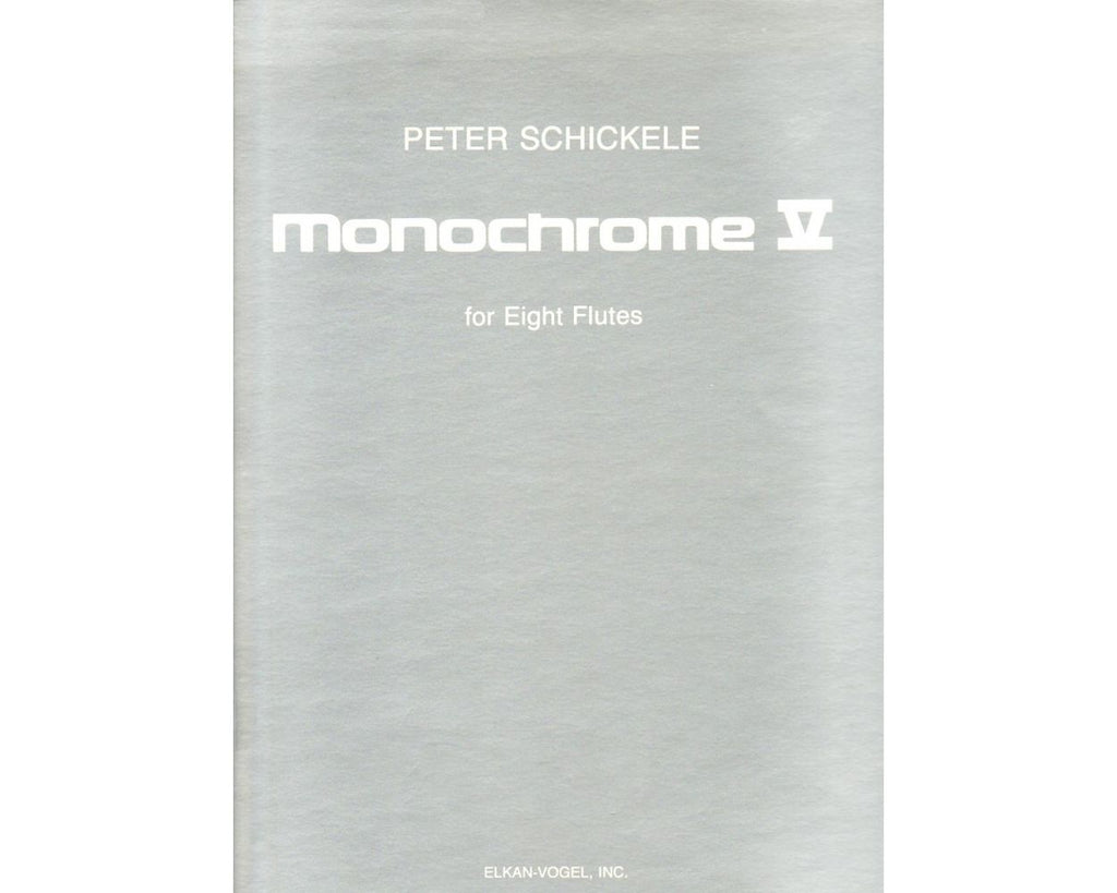 Monochrome V For Eight Flutes (Flute Choir)