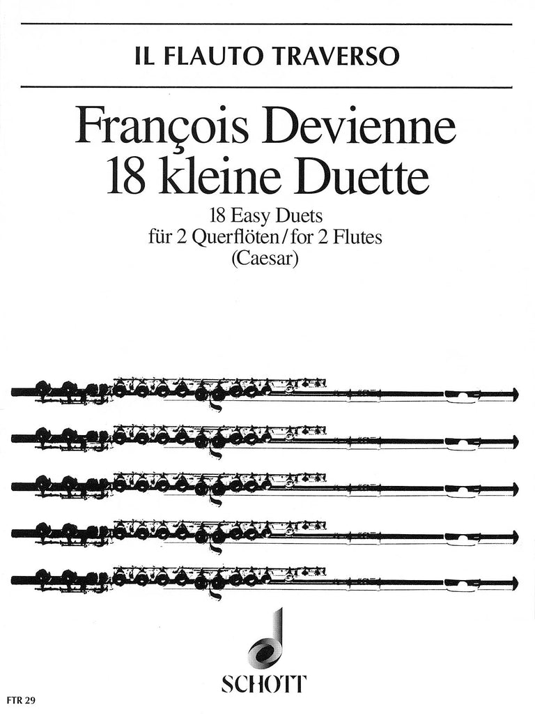 18 Easy Duets (Two Flutes)