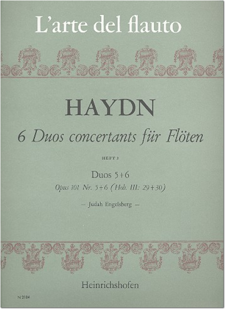 Duos Concertants (6) Op. 101 Vol. 3: Nos. 5 & 6 (Two Flutes)