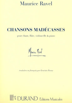Chansons Madécasses (Voice, Flute, Cello, Piano)